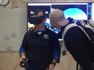 Brian Briggs and Ryan O'Donnell having fun to virtual reality camera